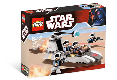 LEGO Set-Rebel Scout Speeder-Star Wars / Star Wars Other-7668-1-Creative Brick Builders
